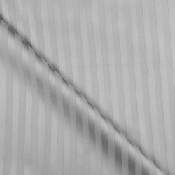 Gray Cotton Damask Stripes 9mm – 305cm