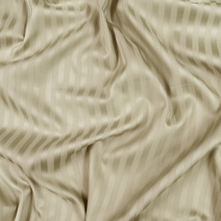 Light Brown Cotton Damask Stripes 9mm – 305cm