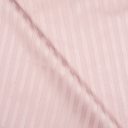 Light Pink Cotton Damask Stripes 9mm – 305cm