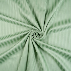 Sage Green (Salvia) Cotton Damask Stripes 9mm – 305cm