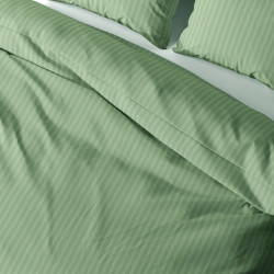 Sage Green (Salvia) Cotton Damask Stripes 9mm – 305cm