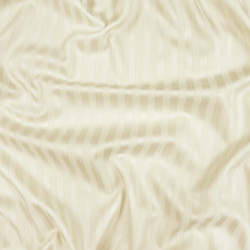 Champagne Cotton Damask Stripes 9mm – 305cm