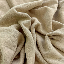 Len z wiskozą ubraniowy - beżowy (Beige)