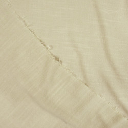 Len z wiskozą ubraniowy - beżowy (Beige)