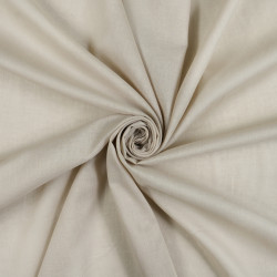 Beige Cotton Batiste Fabric