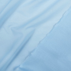 Blue Cotton Batiste Fabric
