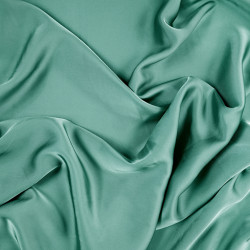 Apparel Fabric – Armani Satin / Artificial Silk – Sage (52)
