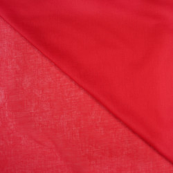 Red Cotton Batiste Fabric