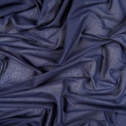 Navy Blue Cotton Batiste Fabric