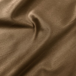 Satyna bawełniana Premium brązowa - 220 cm