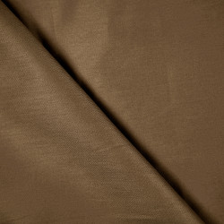 Satyna bawełniana Premium brązowa - 220 cm