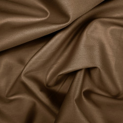 Premium Brown Cotton Sateen – 220cm
