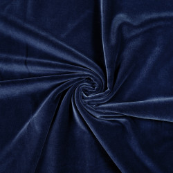 Navy blue velvet - 203 - 30m roll