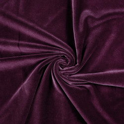 Burgundy velvet - 229 - 30m roll