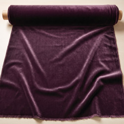 Burgundy velvet - 229 - 30m roll