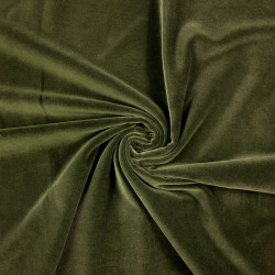 Dark Olive Velvet - 245 - 30m Roll