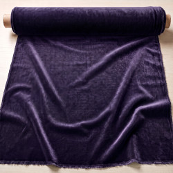 Aksamit fiolet - 206 - rolka 30m