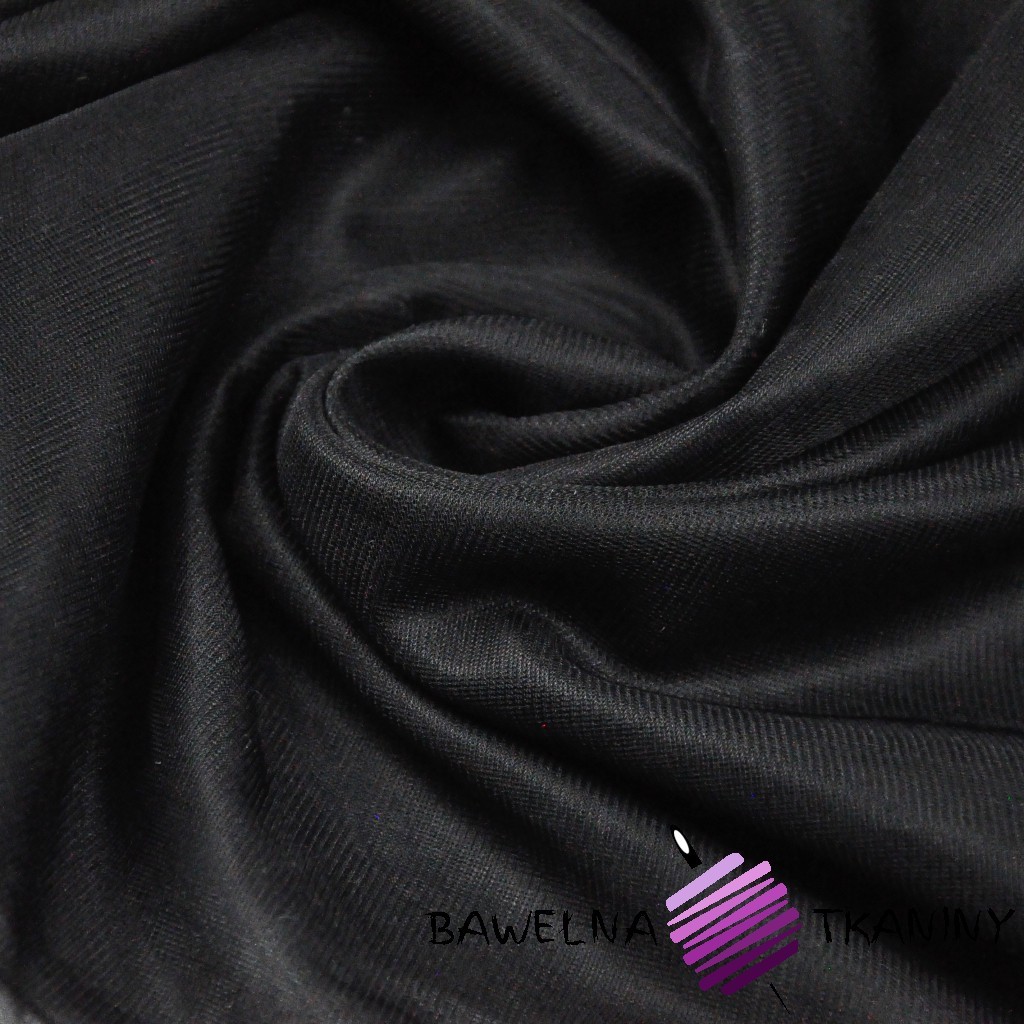 Chiffon fabric - black