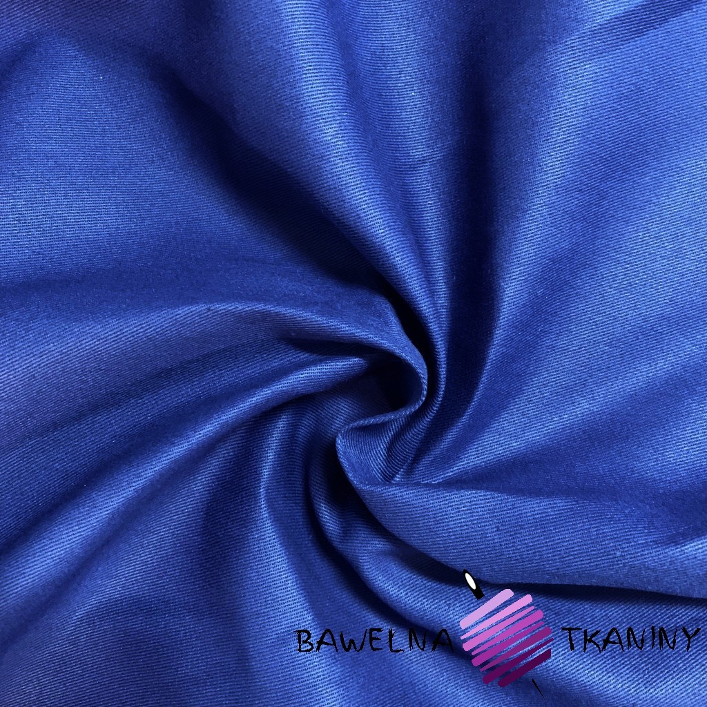 Decorative fabric - drill navy blue