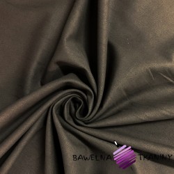 Tkanina dekoracyjna bawełna z lycrą - brązowy