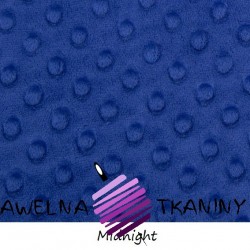 Minky Premium granatowo niebieski (Midnight)