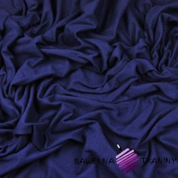 Cotton Jersey - navy blue