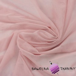 Decorative tulle soft - dirty pink