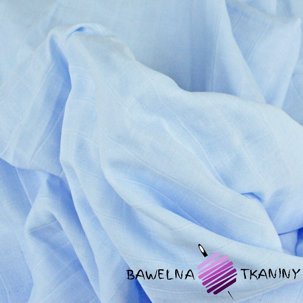 Muslin cloth light blue