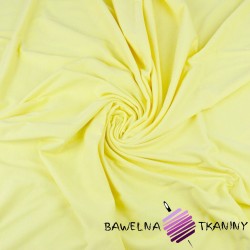 Cotton Jersey - light yellow