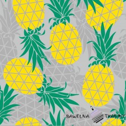 wodoodporna tkanina ananasy