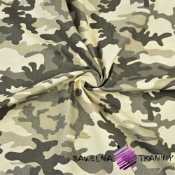 Cotton beige camouflage