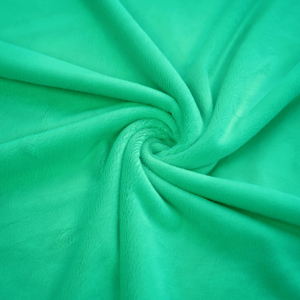 Minky gładki Premium morski (Sea green)