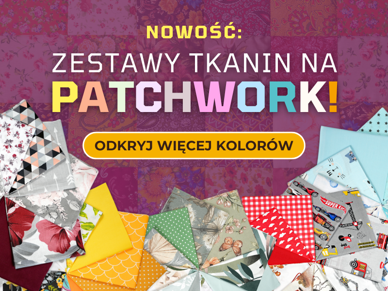 Zestawy tkanin na Patchwork