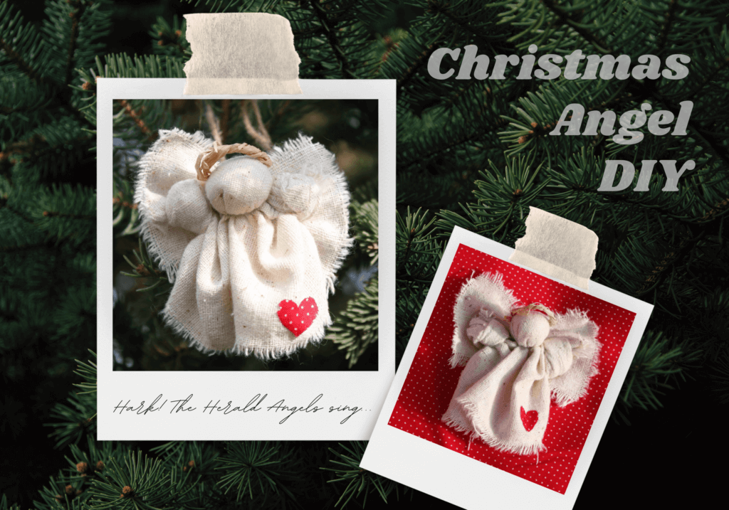 Ozdoby świąteczne DIY: Aniołek na choinkę